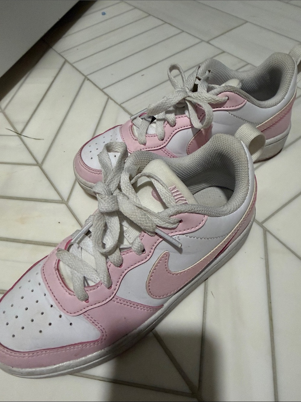 Nike pink sneakers